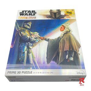 🧩Disney Star Wars‎ The Mandalorian Prime 3D Jigsaw Puzzle 500 Pieces🧩